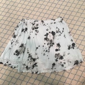 Brandy Melville Floral Skirt